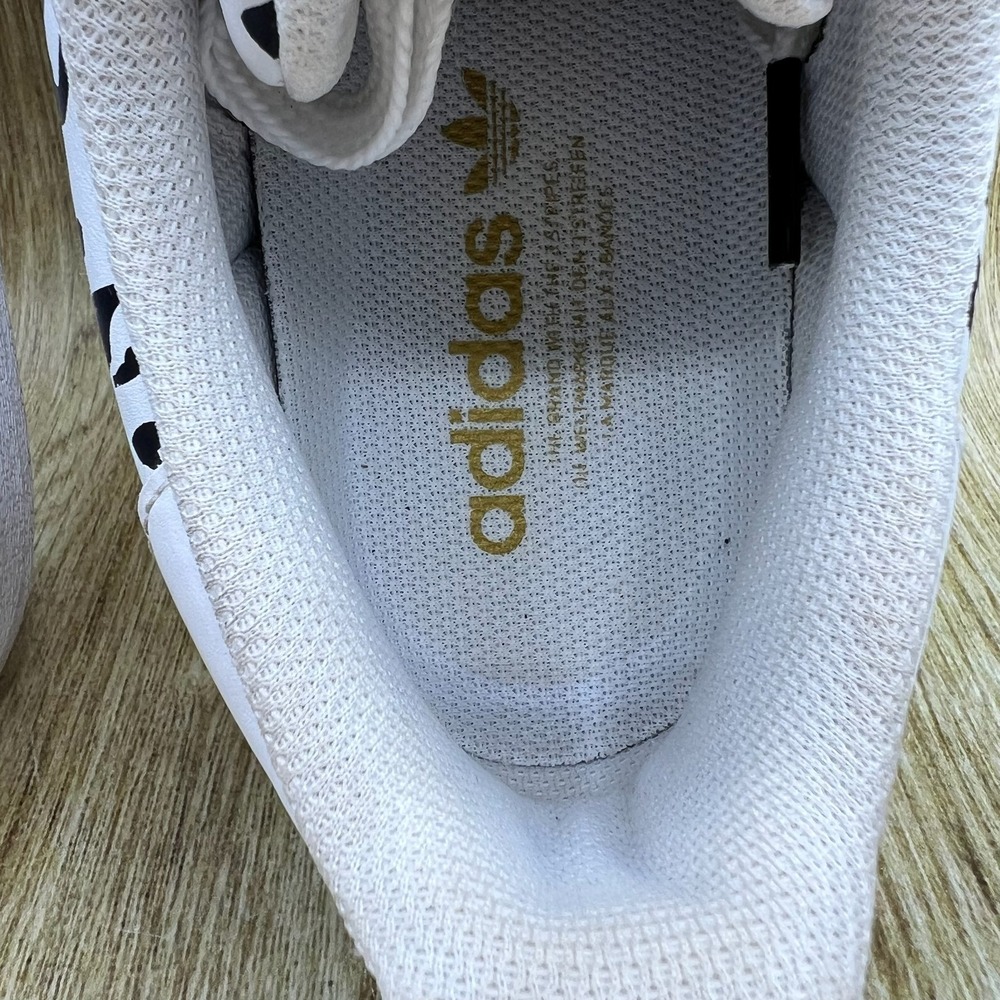 Adidas Superstar Women's Size 8.5 White Cheetah Print Shell Toe Shoes FV3451 - Picture 5 of 10